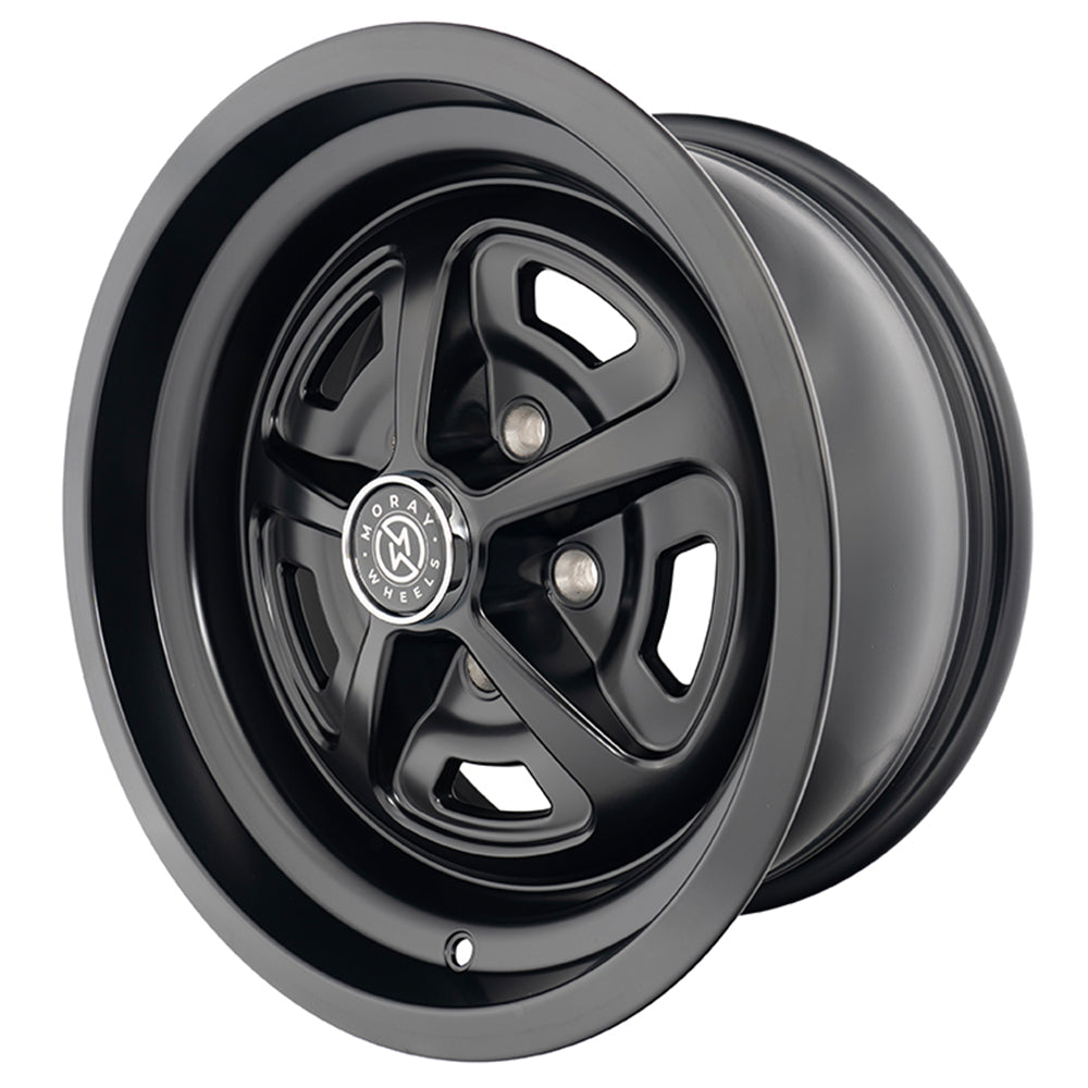 Moray Wheels Magnum 500 wheel in a glossy all-black finish